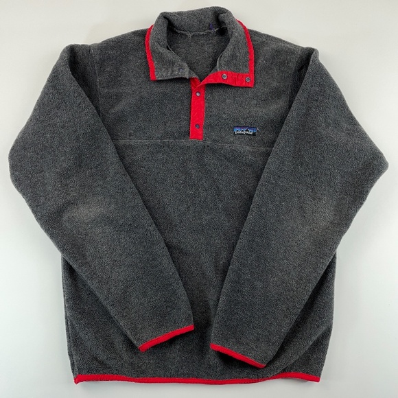 Patagonia Jackets & Blazers - VINTAGE Patagonia Synchilla Snap-T Fleece Sweater